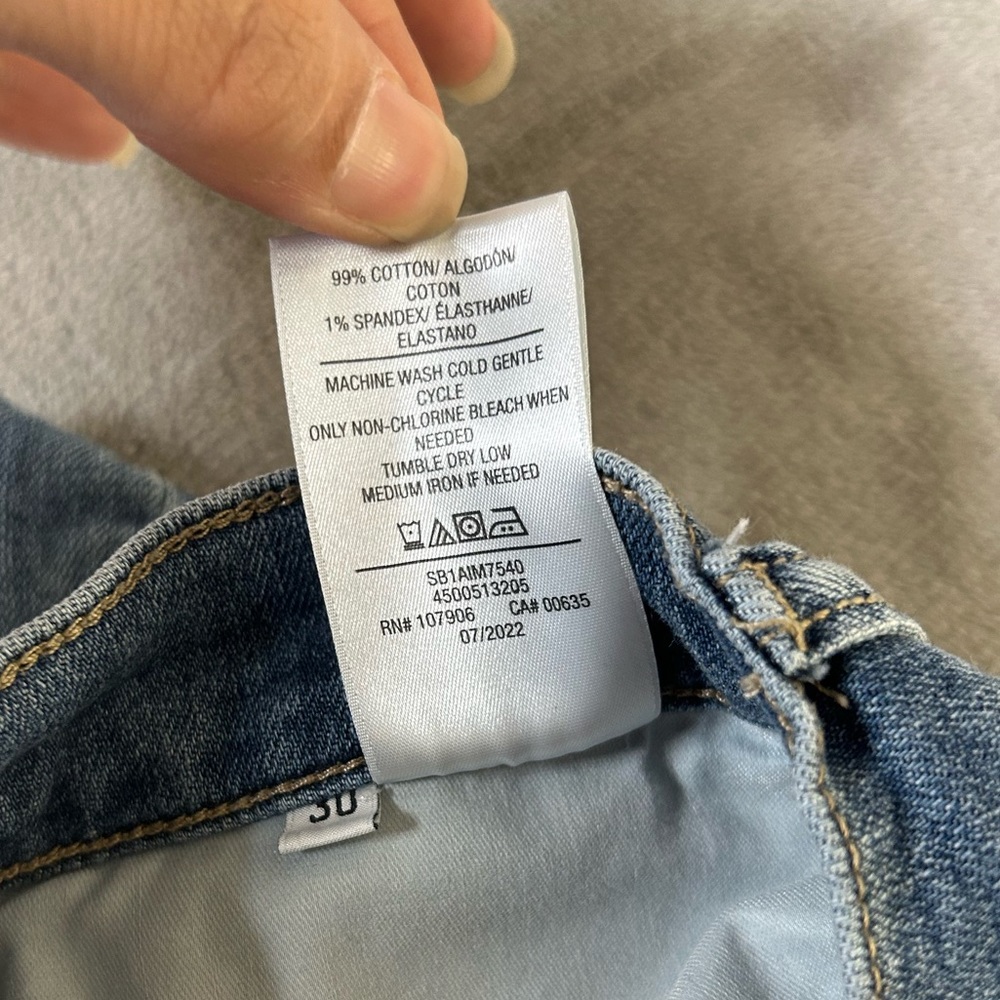 Hudson noa cropped wide leg raw hem denim - Picture 7 of 14